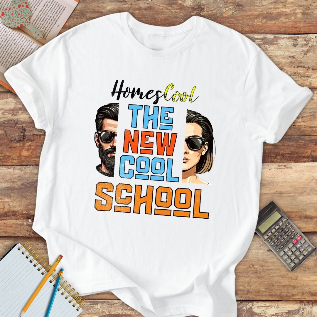 Short-Sleeve Unisex T-Shirt - Homescool The New Cool School