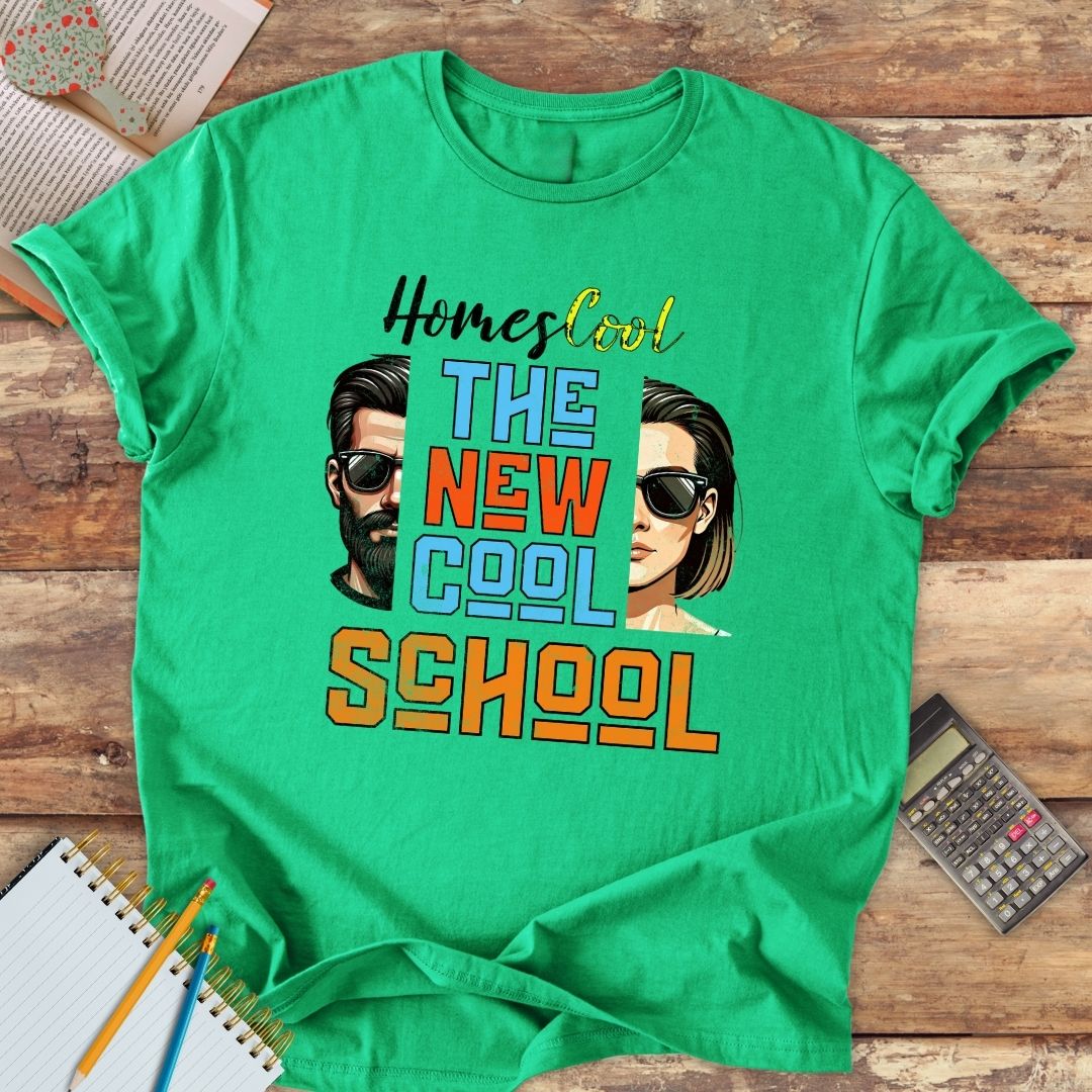 Short-Sleeve Unisex T-Shirt - Homescool The New Cool School