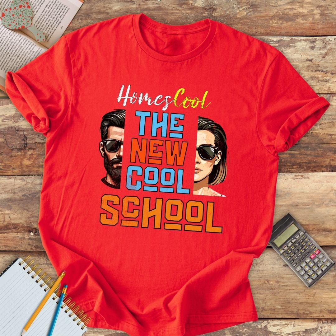 Short-Sleeve Unisex T-Shirt - Homescool The New Cool School