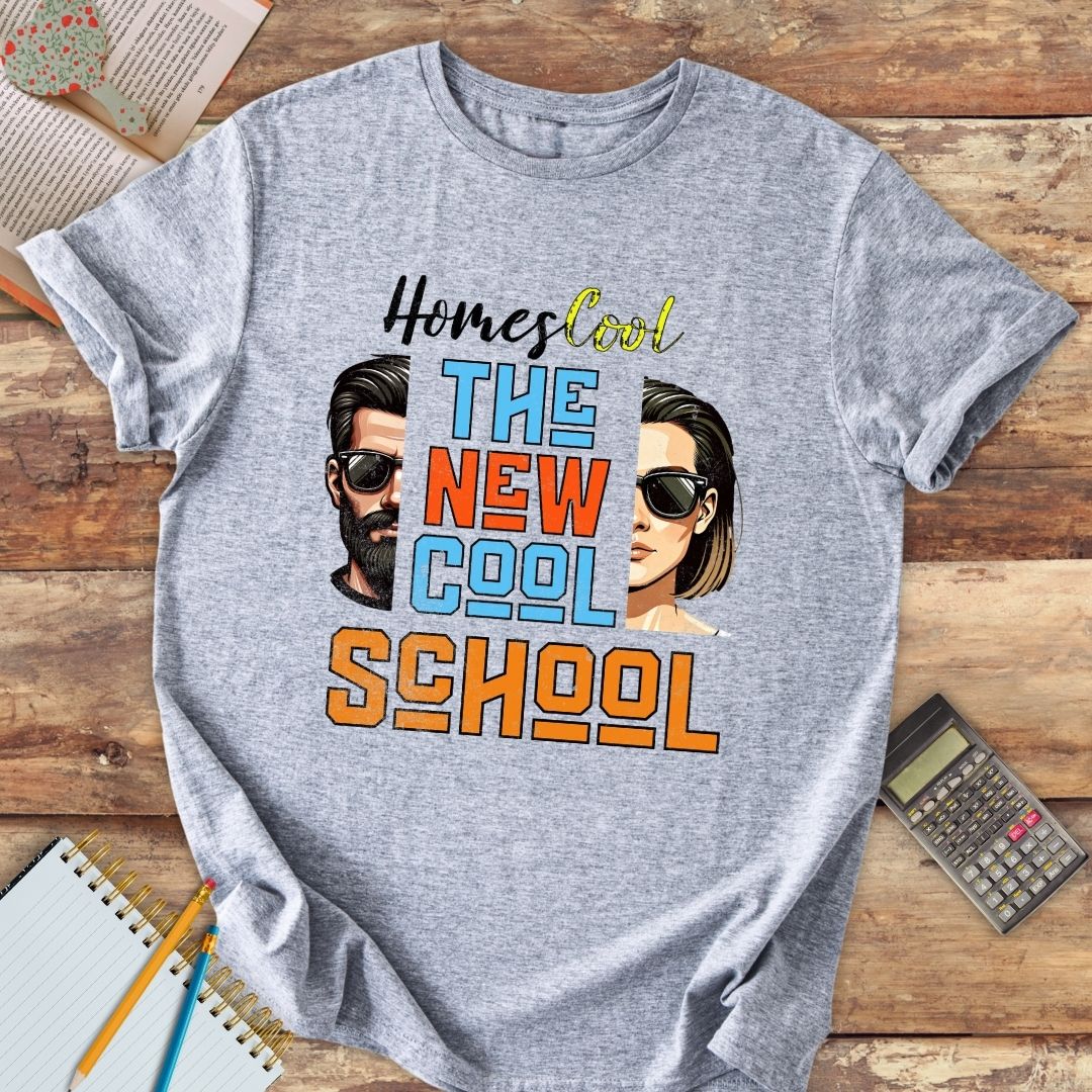 Short-Sleeve Unisex T-Shirt - Homescool The New Cool School