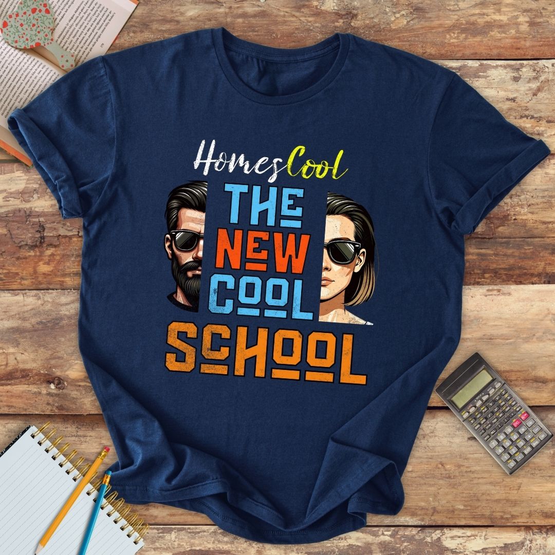 Short-Sleeve Unisex T-Shirt - Homescool The New Cool School