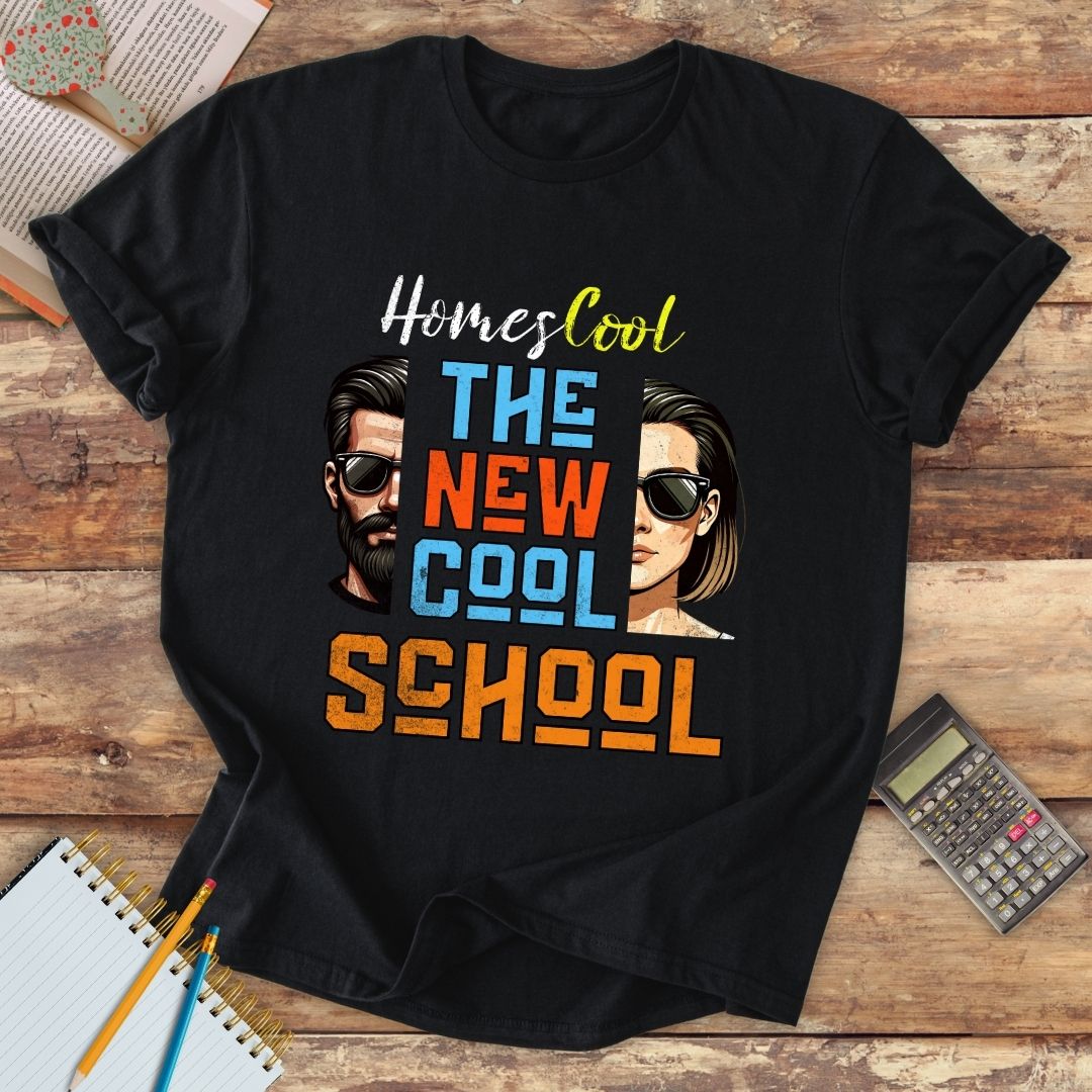 Short-Sleeve Unisex T-Shirt - Homescool The New Cool School