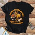 Short-Sleeve Unisex T-Shirt - Funny Chores Before Lessons Crazy Goat
