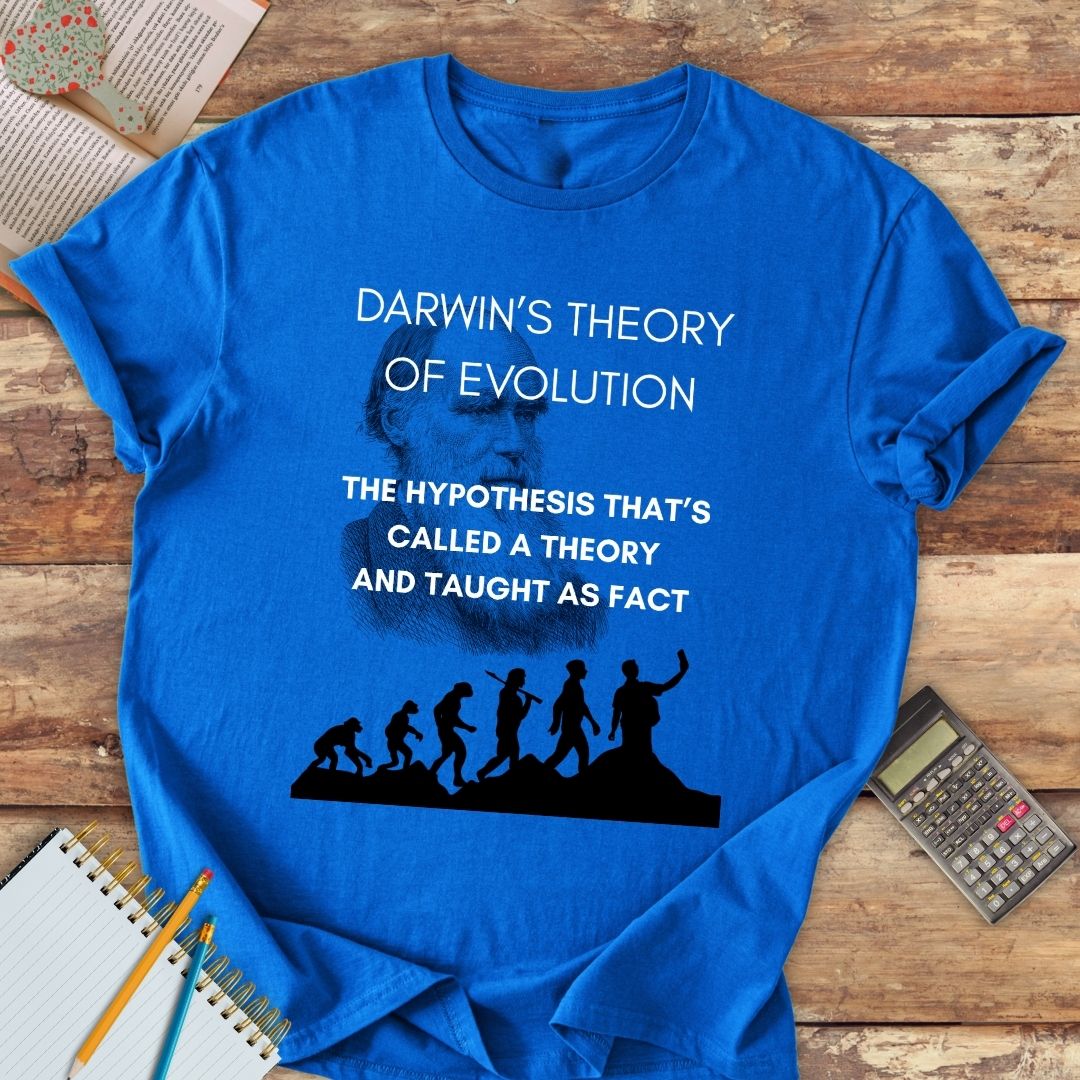Short-Sleeve Unisex T-Shirt - Darwin's Theory of Evolution