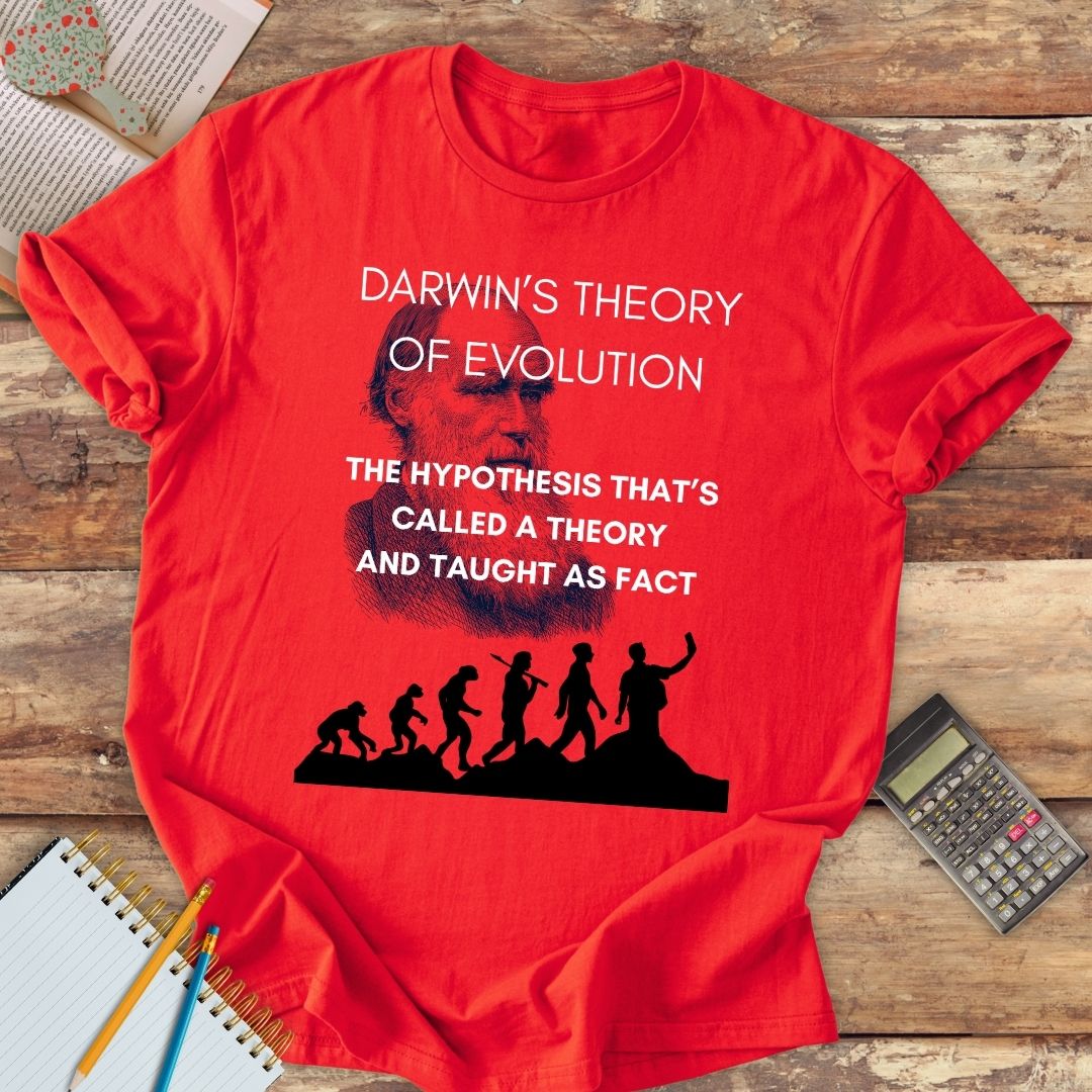 Short-Sleeve Unisex T-Shirt - Darwin's Theory of Evolution
