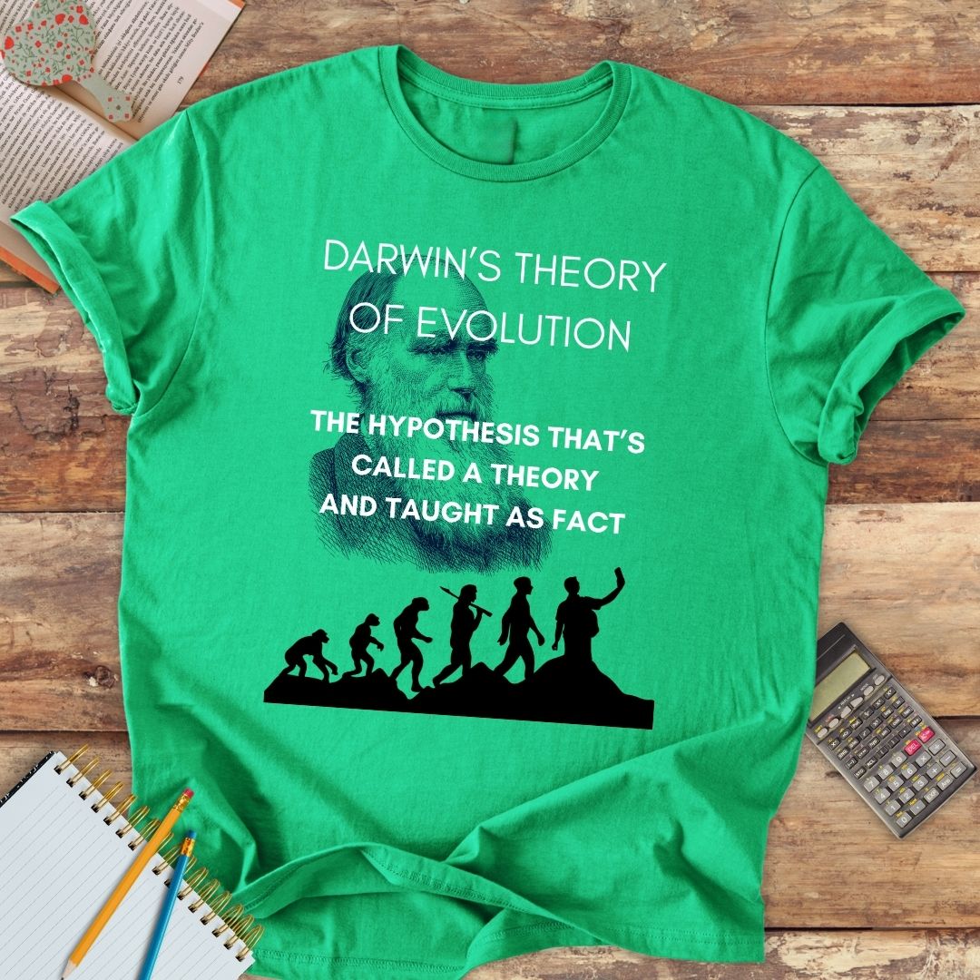 Short-Sleeve Unisex T-Shirt - Darwin's Theory of Evolution