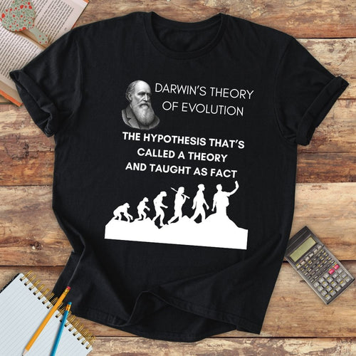Short-Sleeve Unisex T-Shirt - Darwin's Theory of Evolution