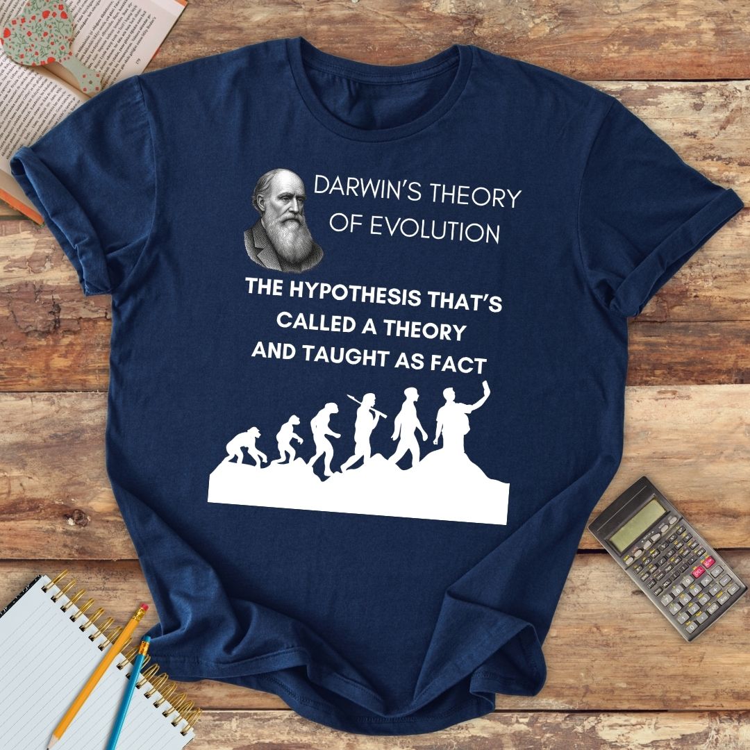 Short-Sleeve Unisex T-Shirt - Darwin's Theory of Evolution