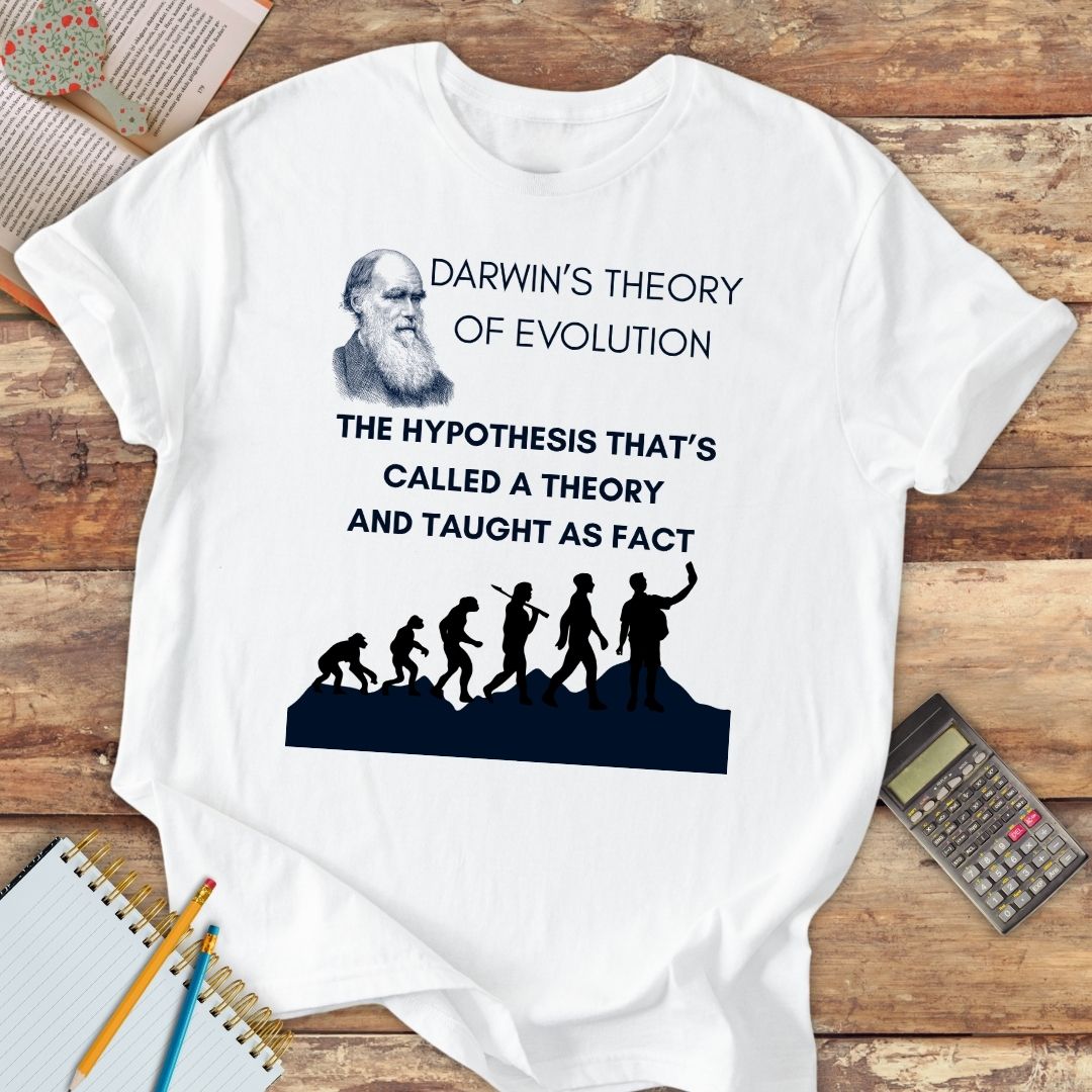 Short-Sleeve Unisex T-Shirt - Darwin's Theory of Evolution