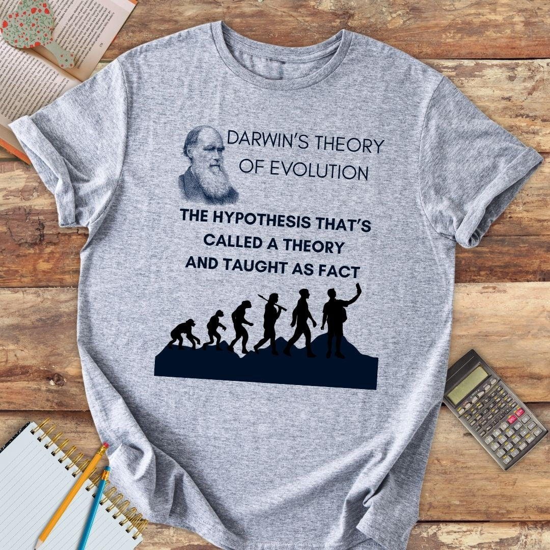 Short-Sleeve Unisex T-Shirt - Darwin's Theory of Evolution
