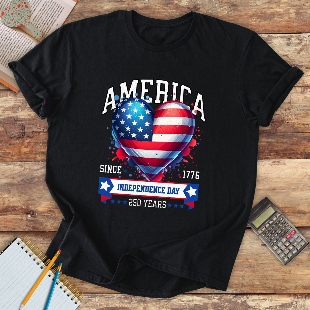 Short-Sleeve Unisex T-Shirt - America Independence 250 Years