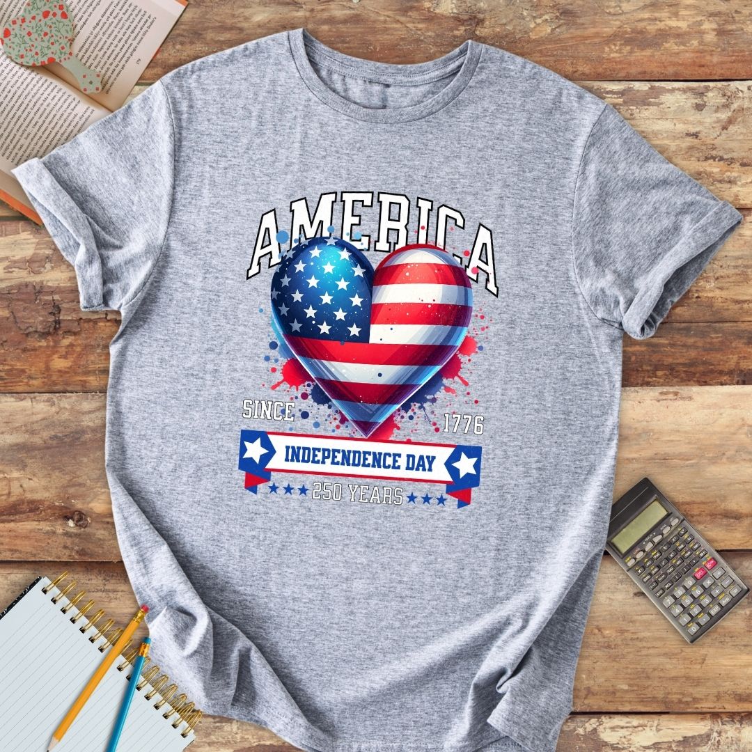 Short-Sleeve Unisex T-Shirt - America Independence 250 Years