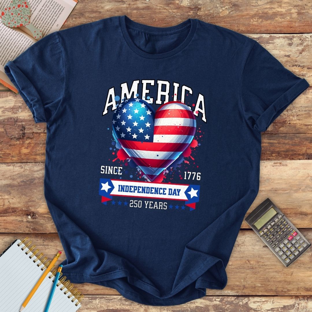 Short-Sleeve Unisex T-Shirt - America Independence 250 Years