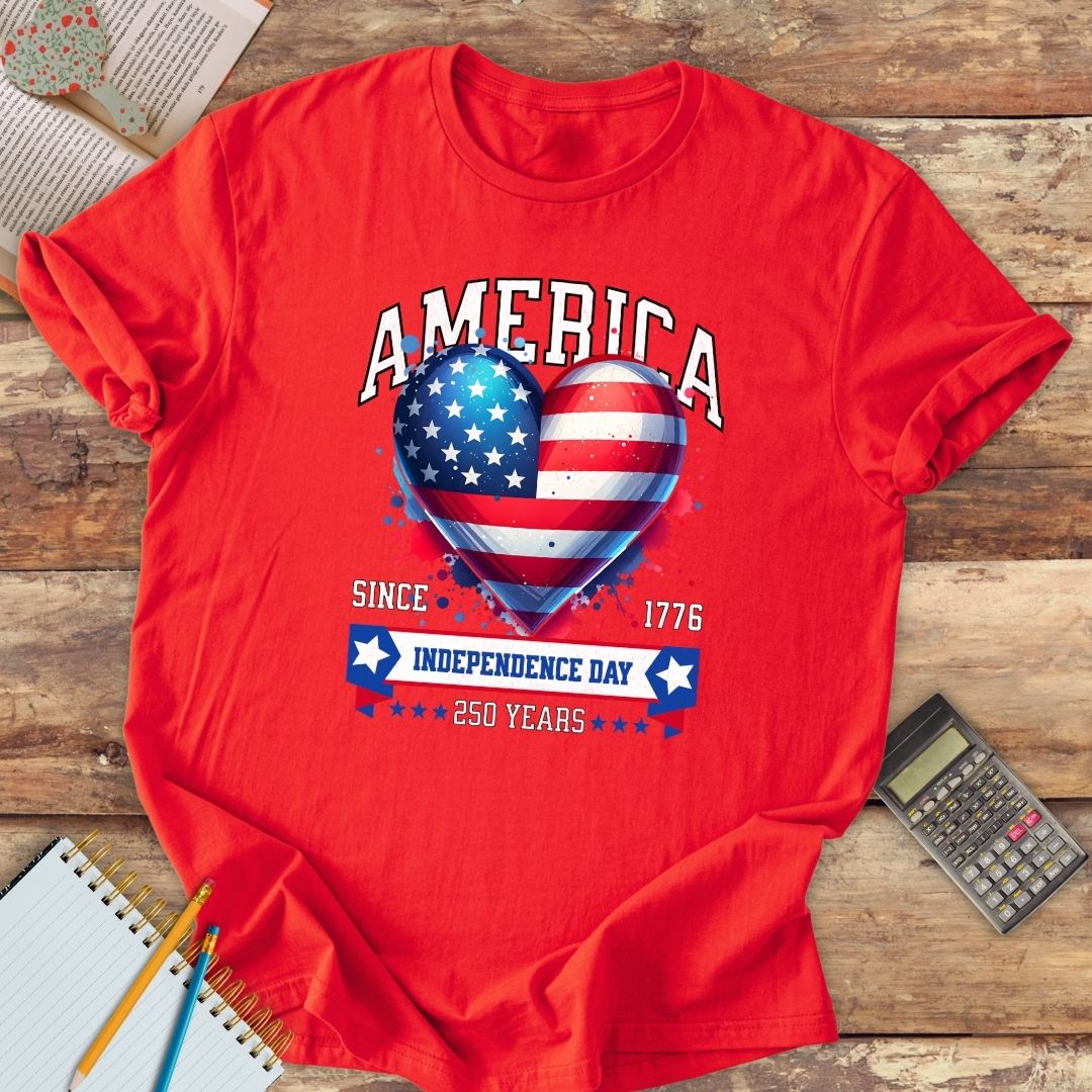 Short-Sleeve Unisex T-Shirt - America Independence 250 Years