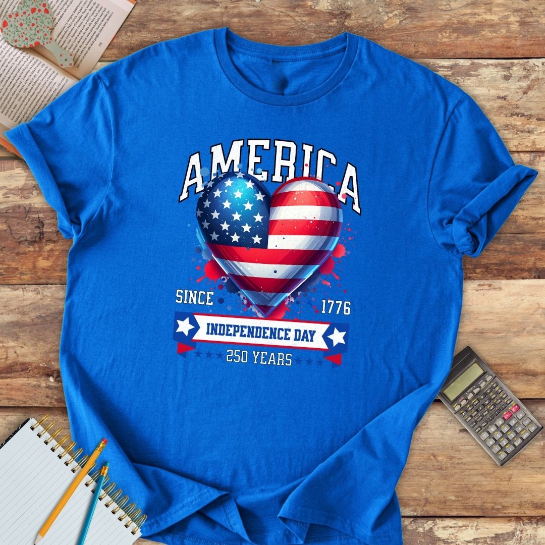 Short-Sleeve Unisex T-Shirt - America Independence 250 Years