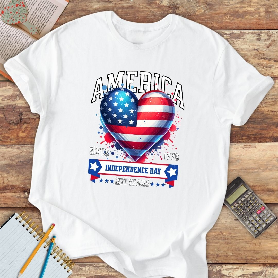 Short-Sleeve Unisex T-Shirt - America Independence 250 Years