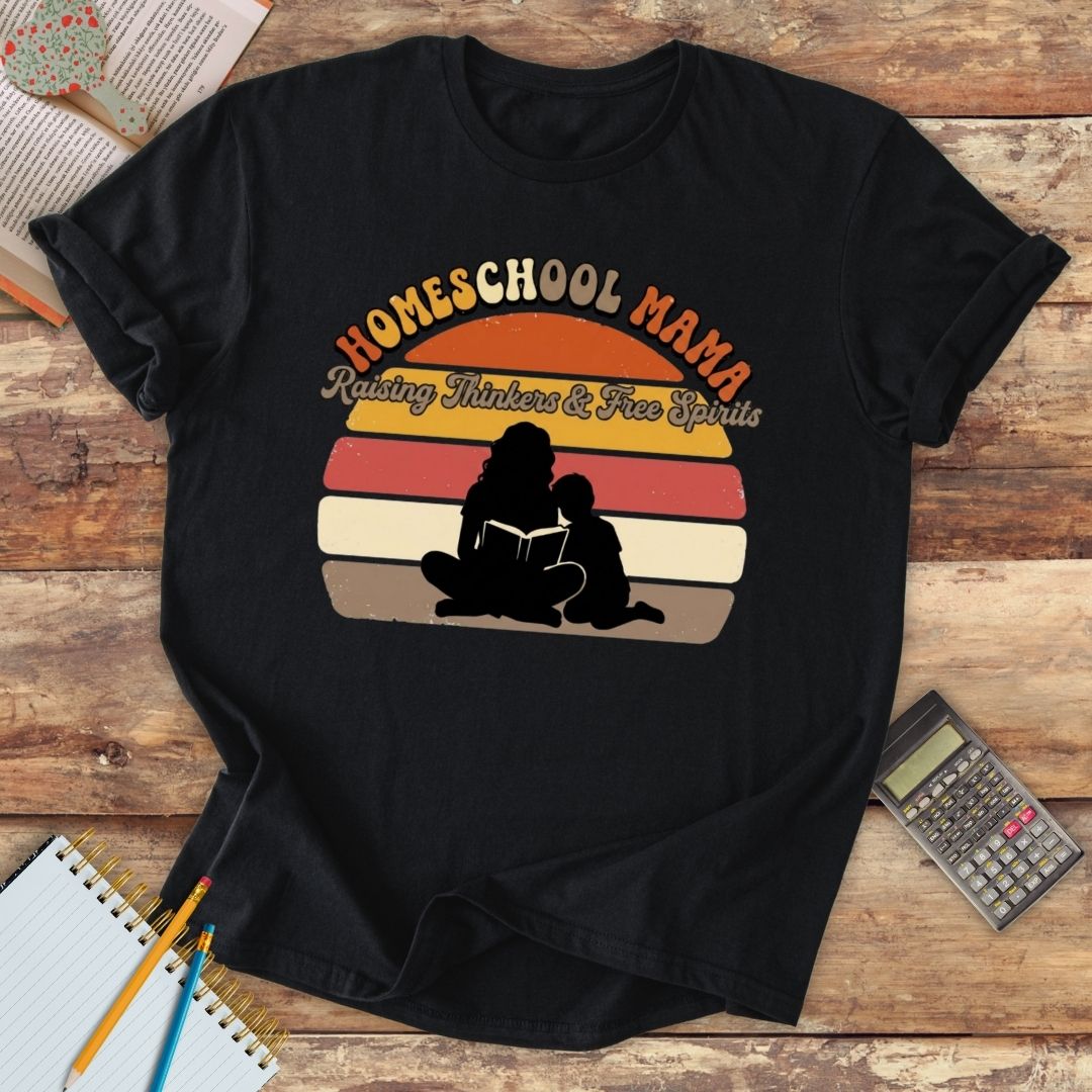 Short-Sleeve Unisex T-Shirt - Homeschool Mama Retro