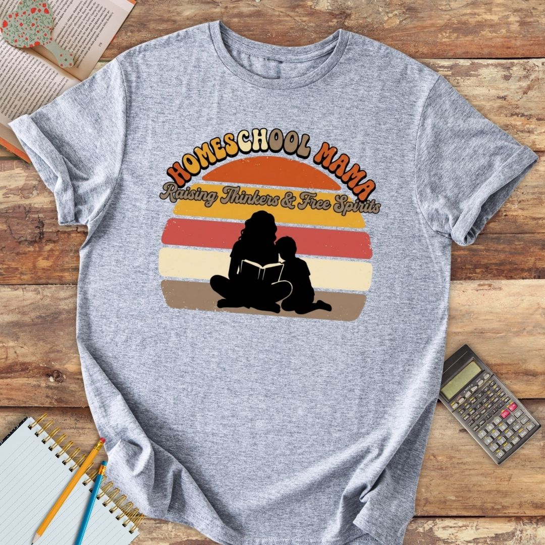 Short-Sleeve Unisex T-Shirt - Homeschool Mama Retro