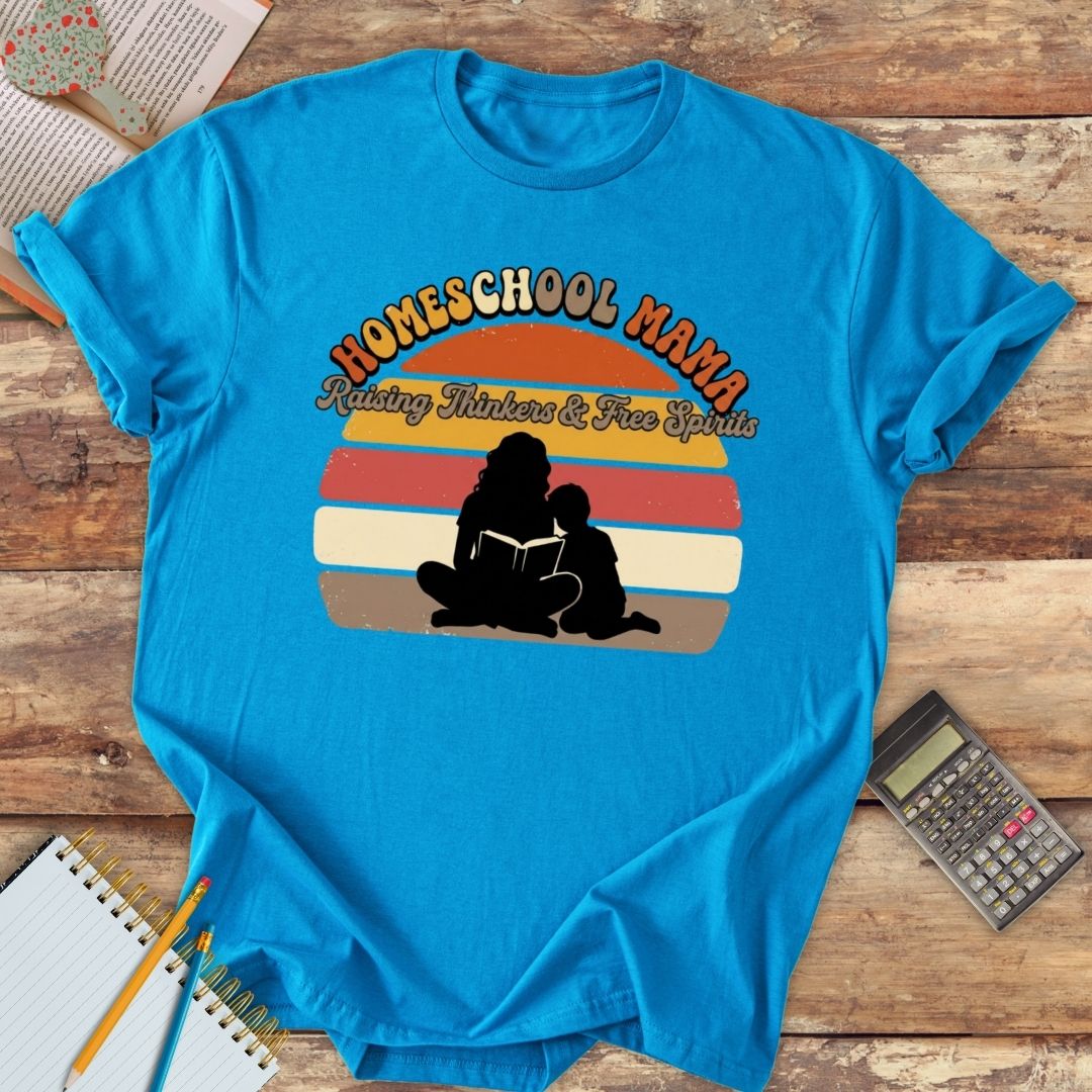 Short-Sleeve Unisex T-Shirt - Homeschool Mama Retro