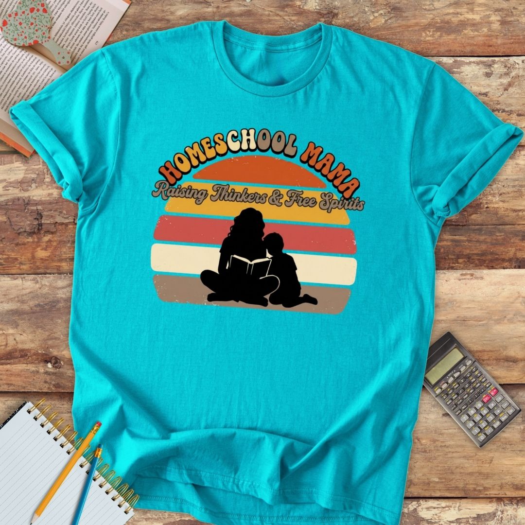 Short-Sleeve Unisex T-Shirt - Homeschool Mama Retro
