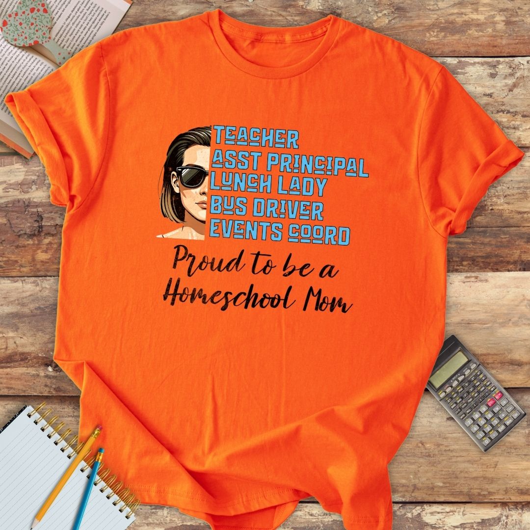Short-Sleeve Unisex T-Shirt - Proud To Be a Homeschool Mom