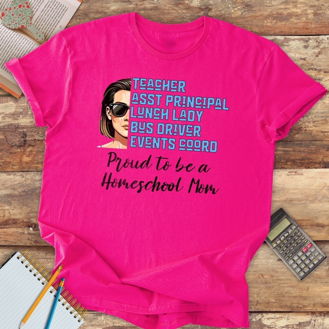 Short-Sleeve Unisex T-Shirt - Proud To Be a Homeschool Mom