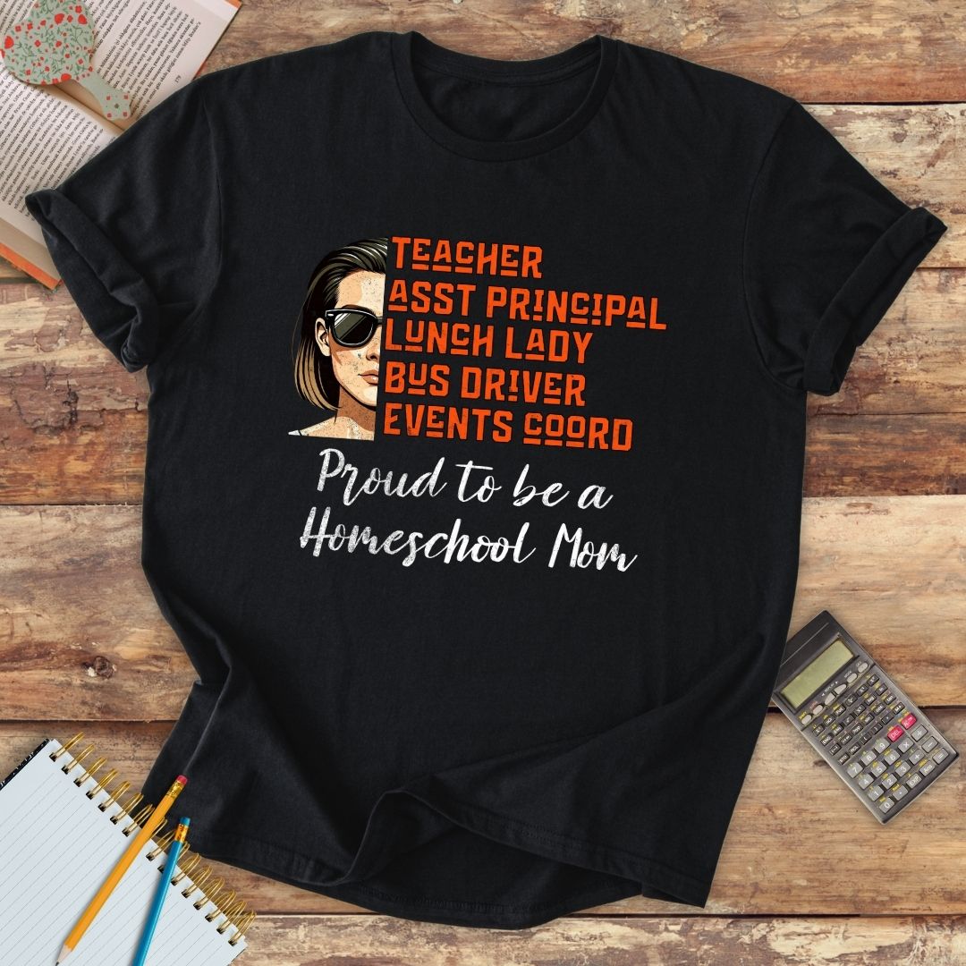 Short-Sleeve Unisex T-Shirt - Proud To Be a Homeschool Mom