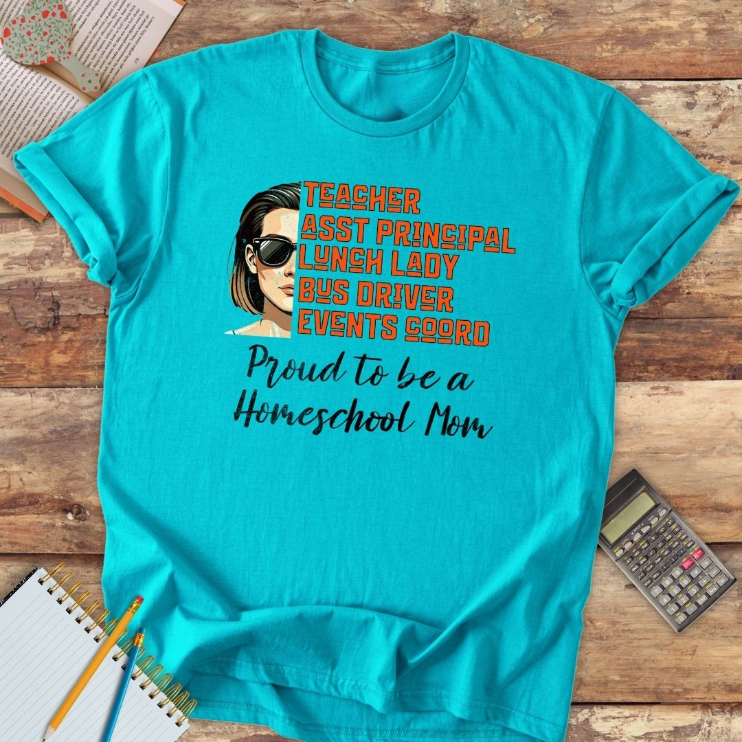 Short-Sleeve Unisex T-Shirt - Proud To Be a Homeschool Mom