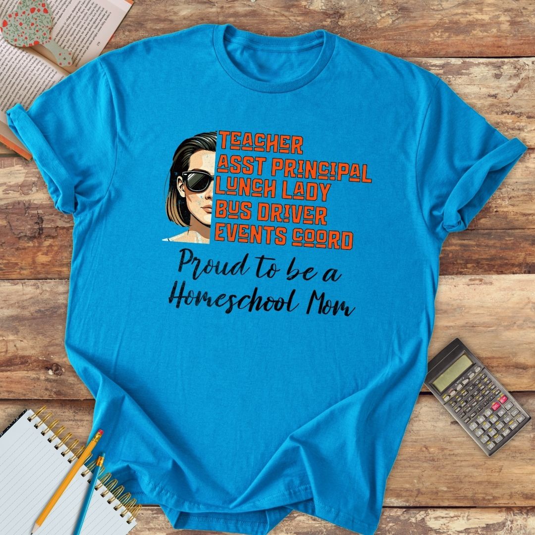 Short-Sleeve Unisex T-Shirt - Proud To Be a Homeschool Mom