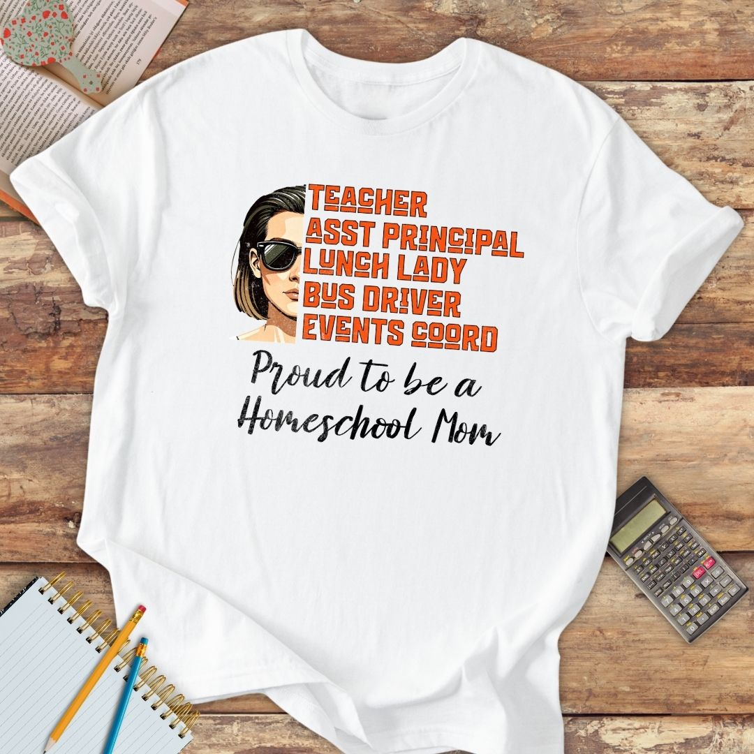 Short-Sleeve Unisex T-Shirt - Proud To Be a Homeschool Mom