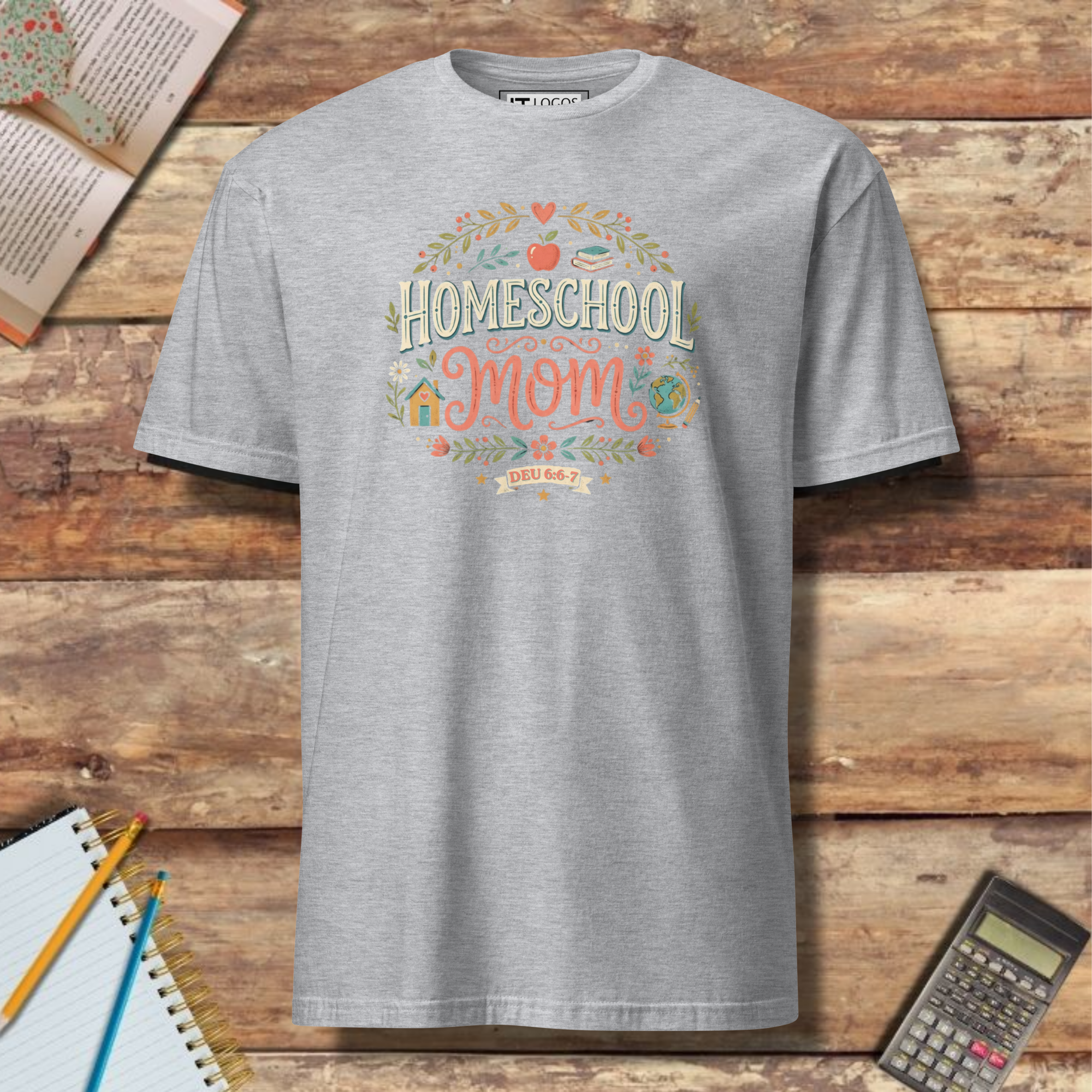 Short-Sleeve Unisex T-Shirt - Homeschool Mom Deu 6