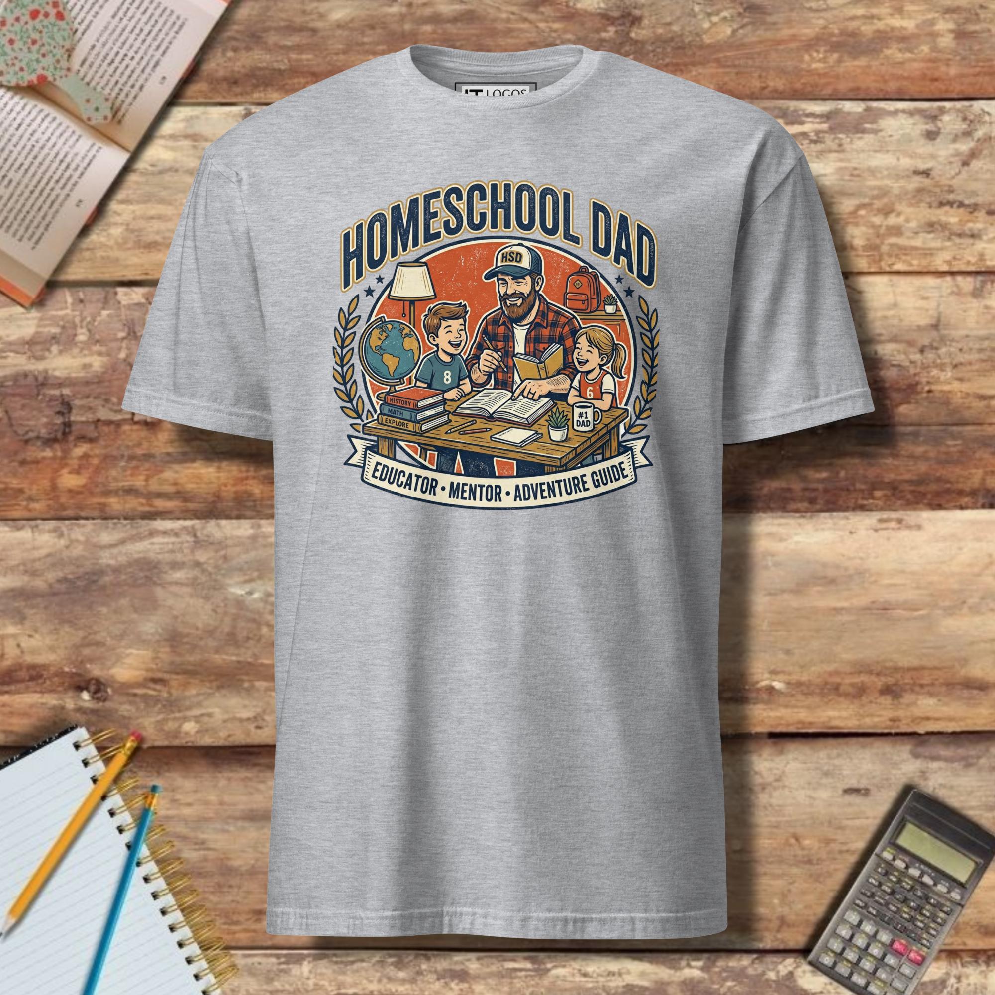Short-Sleeve Unisex T-Shirt - Homeschool Dad Adventurer