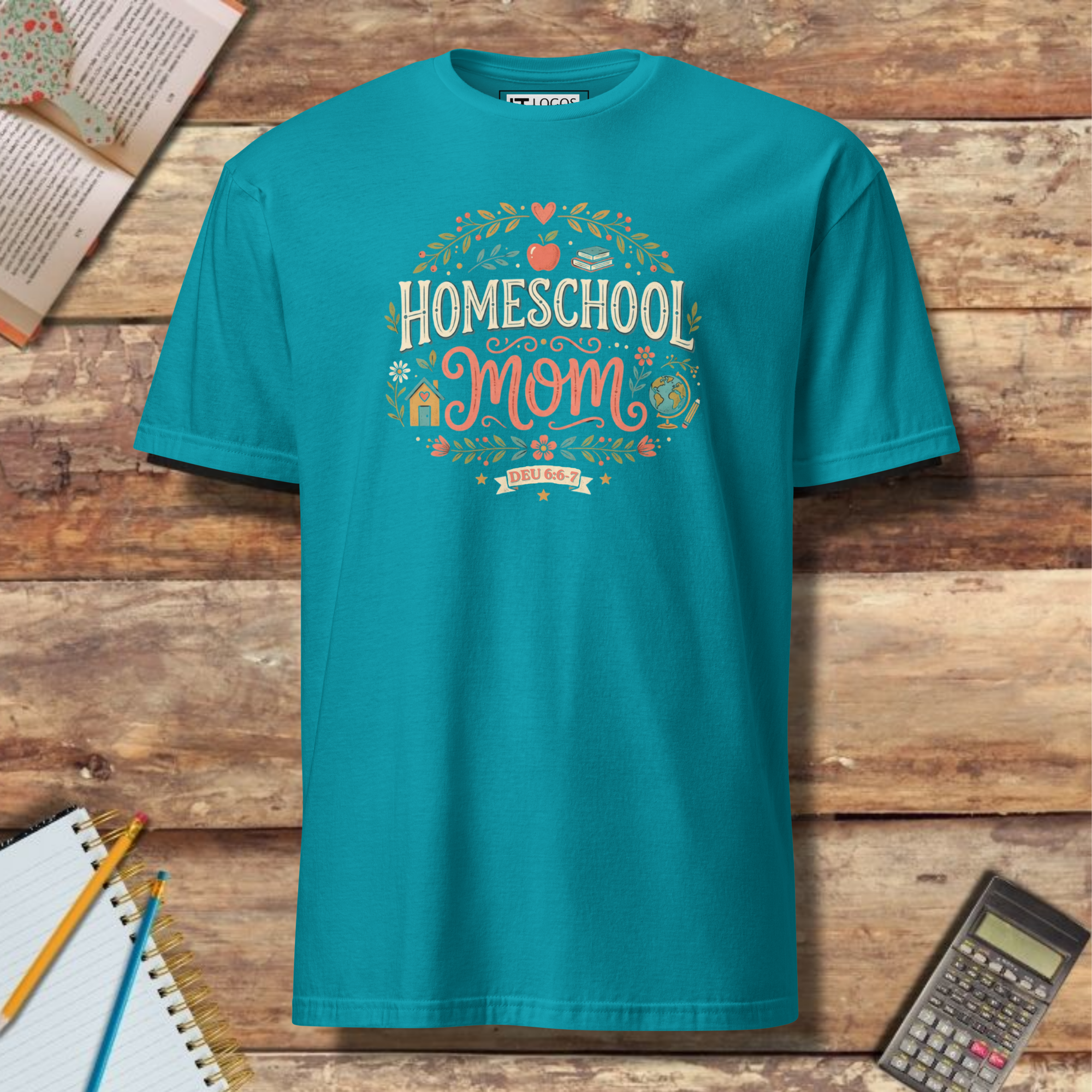 Short-Sleeve Unisex T-Shirt - Homeschool Mom Deu 6